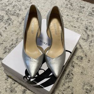 Nine West High Heels in Silver